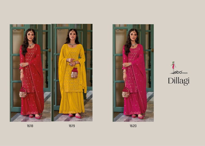 Eba Dillagi Georgette Salwar Kameez Catalog
